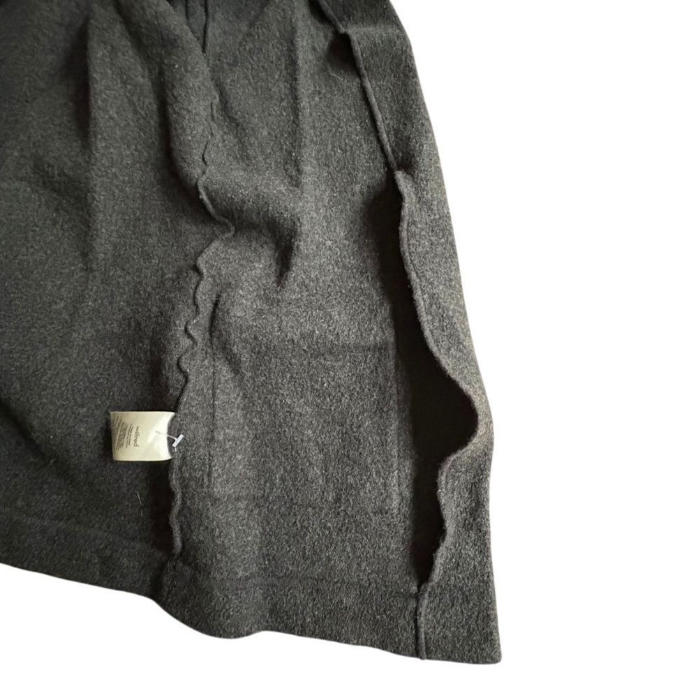 ARITZIA WILFRED Extra Fine Merino Wool Charcoal Gray Cardigan w/Pockets XS-M EUC - Picture 13 of 14